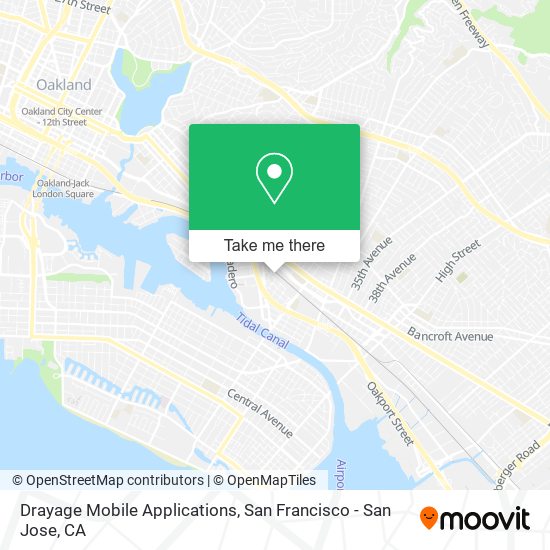 Mapa de Drayage Mobile Applications