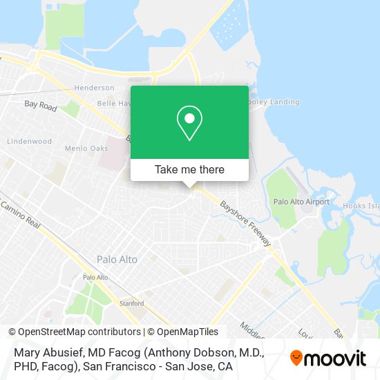 Mapa de Mary Abusief, MD Facog (Anthony Dobson, M.D., PHD, Facog)