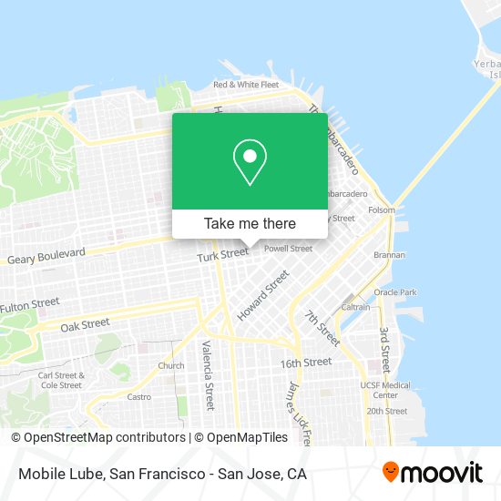 Mobile Lube map
