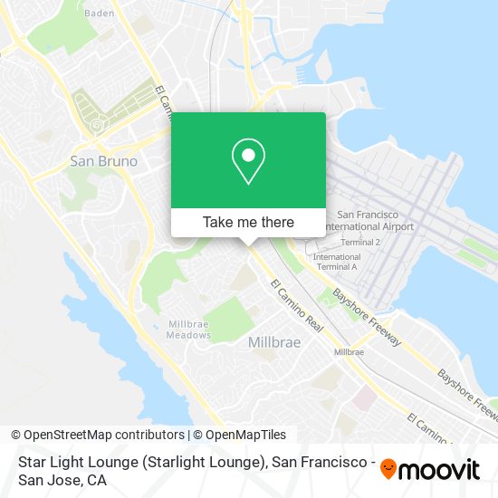 Mapa de Star Light Lounge (Starlight Lounge)
