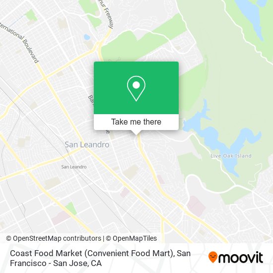 Coast Food Market (Convenient Food Mart) map