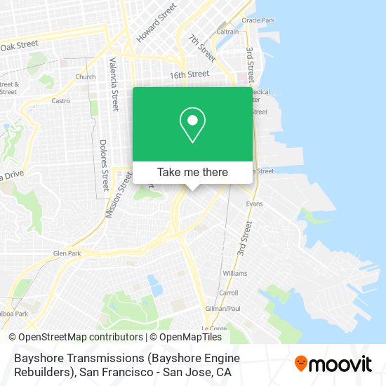 Bayshore Transmissions (Bayshore Engine Rebuilders) map