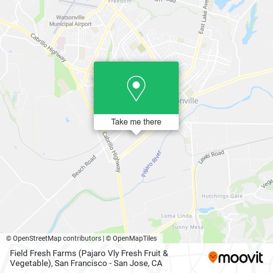 Field Fresh Farms (Pajaro Vly Fresh Fruit & Vegetable) map