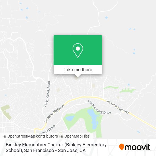 Binkley Elementary Charter (Binkley Elementary School) map