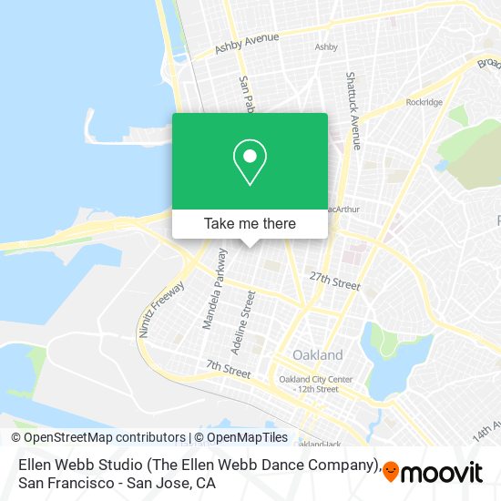 Ellen Webb Studio (The Ellen Webb Dance Company) map