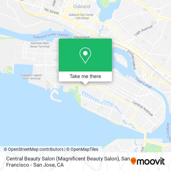 Mapa de Central Beauty Salon (Magnificent Beauty Salon)