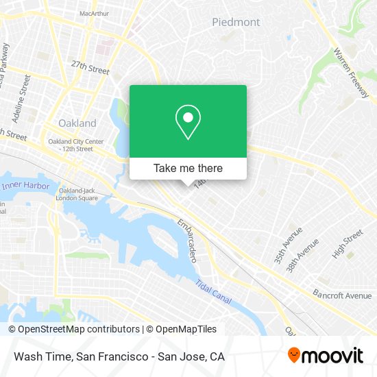 Wash Time map