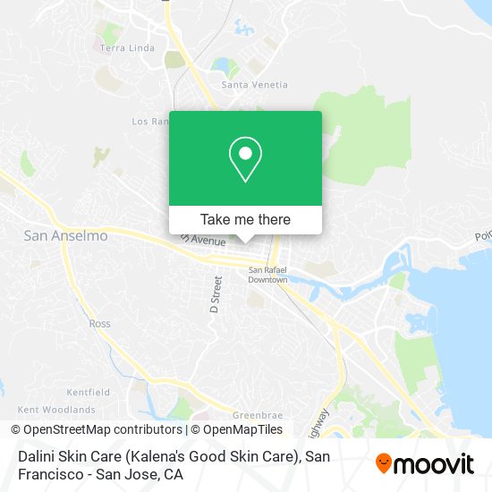 Mapa de Dalini Skin Care (Kalena's Good Skin Care)