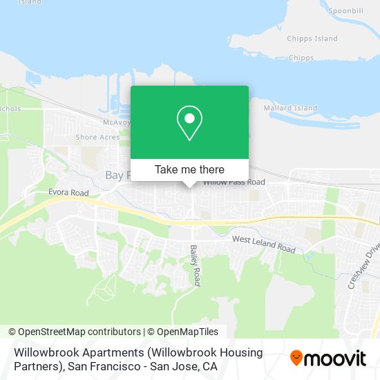 Willowbrook Apartments (Willowbrook Housing Partners) map