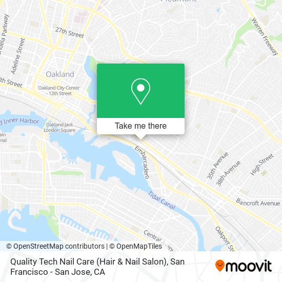Mapa de Quality Tech Nail Care (Hair & Nail Salon)