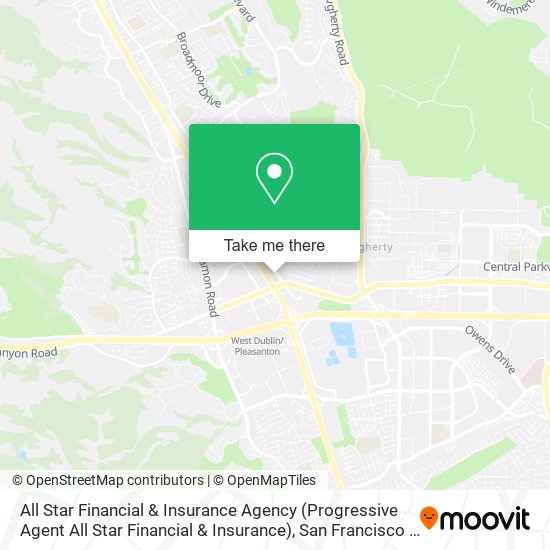 All Star Financial & Insurance Agency (Progressive Agent All Star Financial & Insurance) map