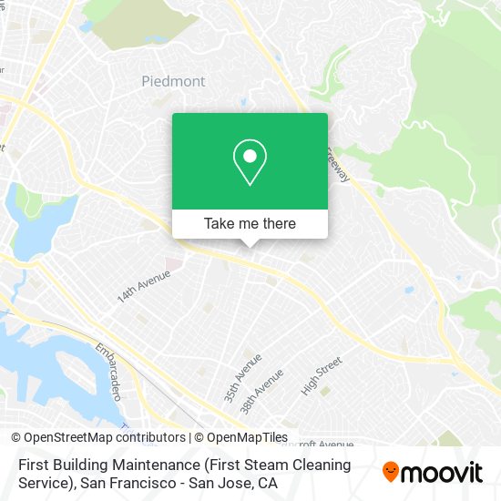 Mapa de First Building Maintenance (First Steam Cleaning Service)