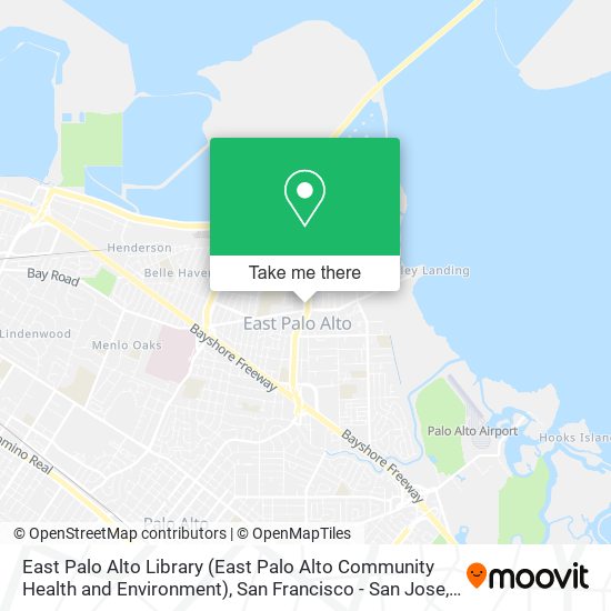 East Palo Alto Library (East Palo Alto Community Health and Environment) map