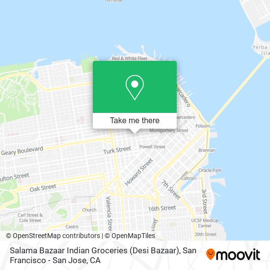 Mapa de Salama Bazaar Indian Groceries (Desi Bazaar)