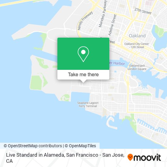 Mapa de Live Standard in Alameda