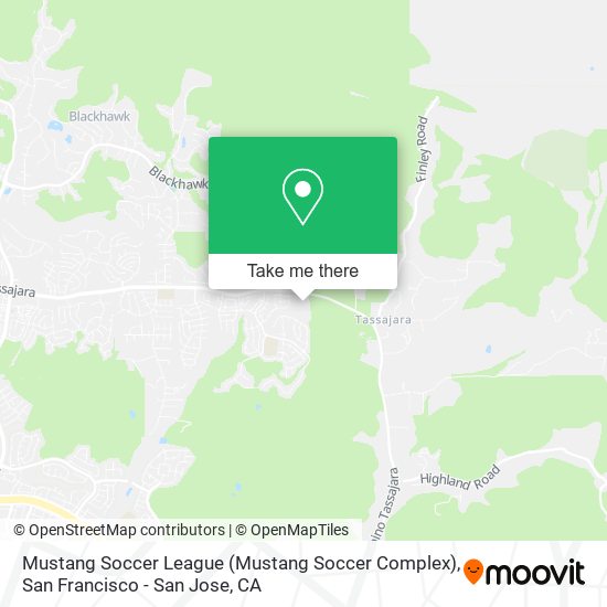 Mapa de Mustang Soccer League (Mustang Soccer Complex)