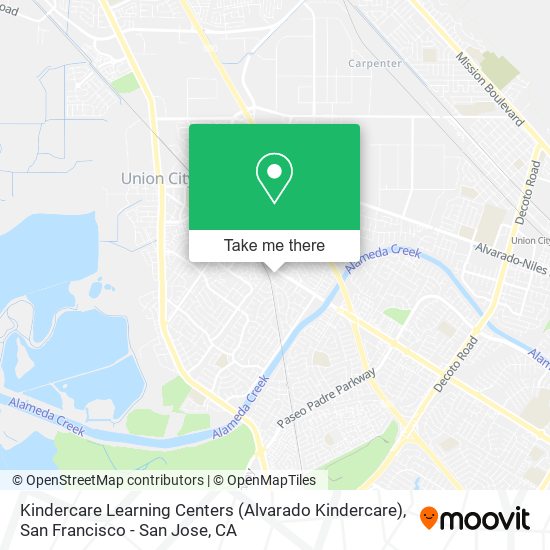 Mapa de Kindercare Learning Centers (Alvarado Kindercare)