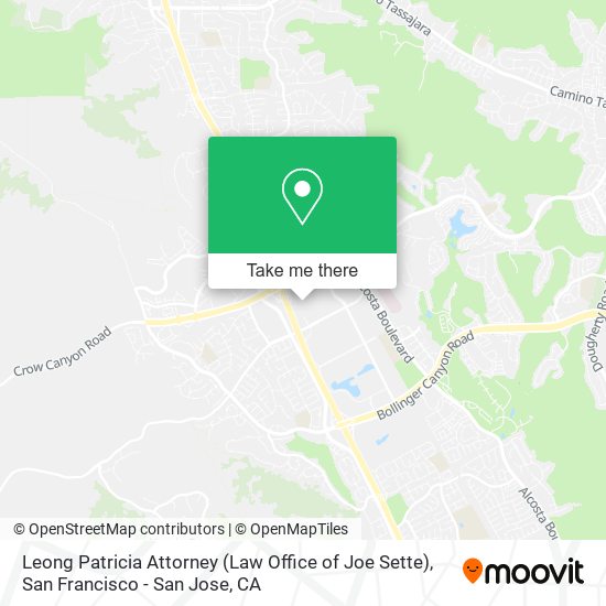 Leong Patricia Attorney (Law Office of Joe Sette) map