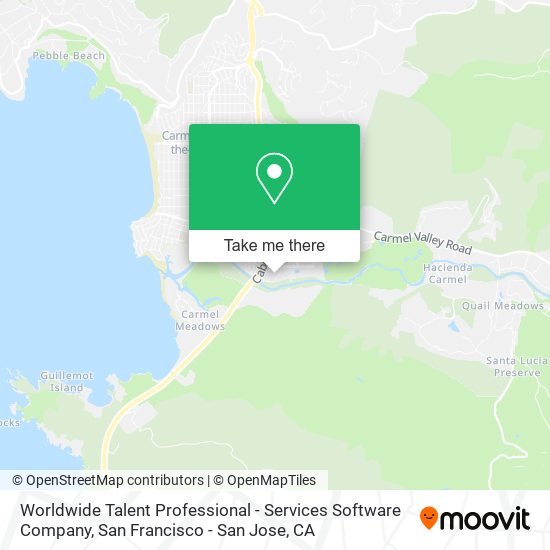 Worldwide Talent Professional - Services Software Company map