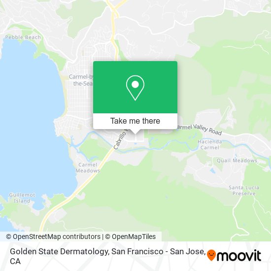 Golden State Dermatology map