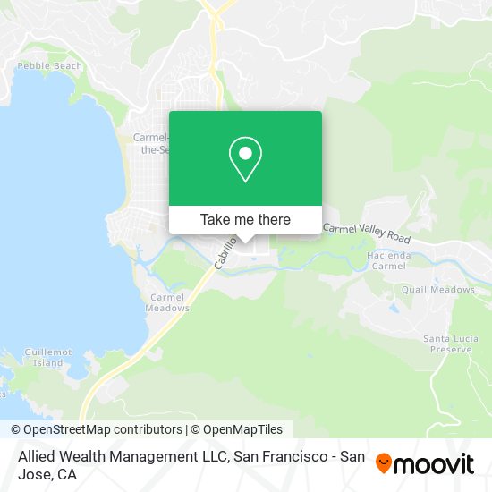 Mapa de Allied Wealth Management LLC