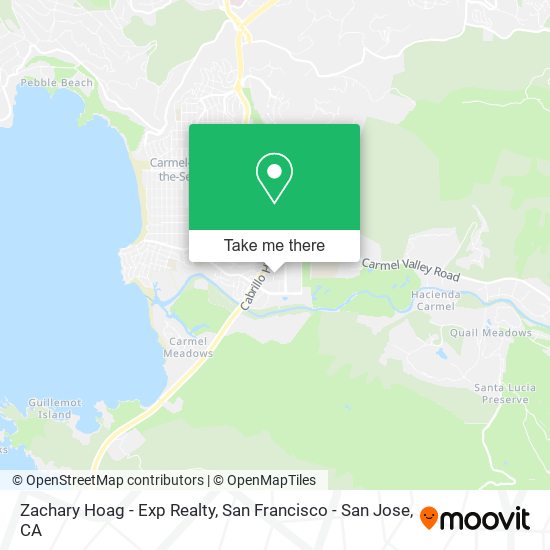 Zachary Hoag - Exp Realty map