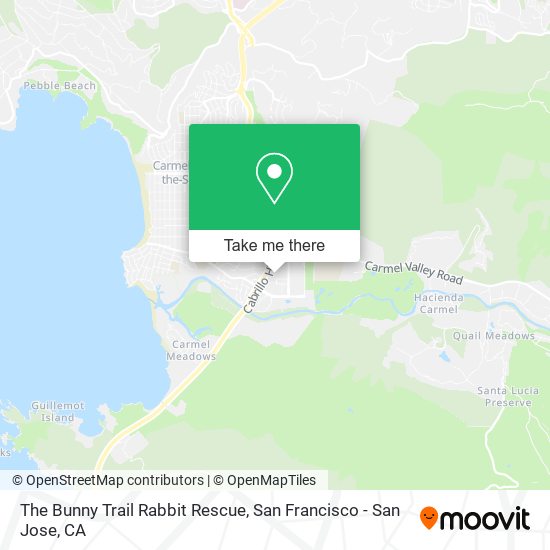 The Bunny Trail Rabbit Rescue map