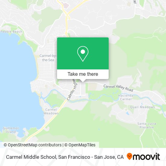Mapa de Carmel Middle School