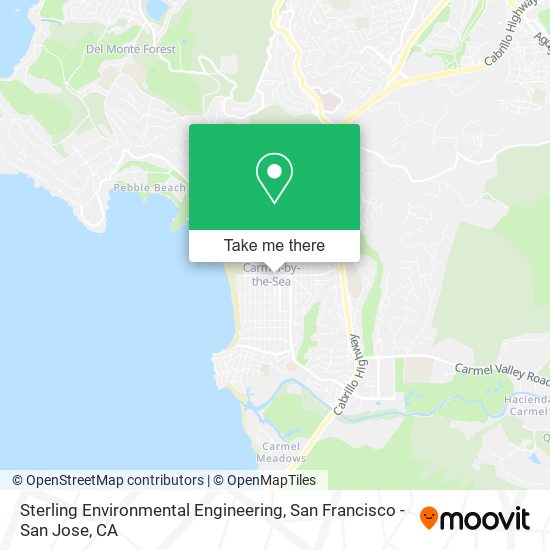 Mapa de Sterling Environmental Engineering