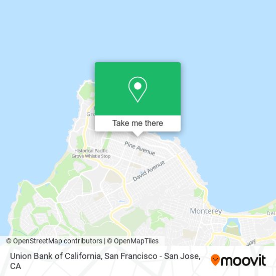 Union Bank of California map