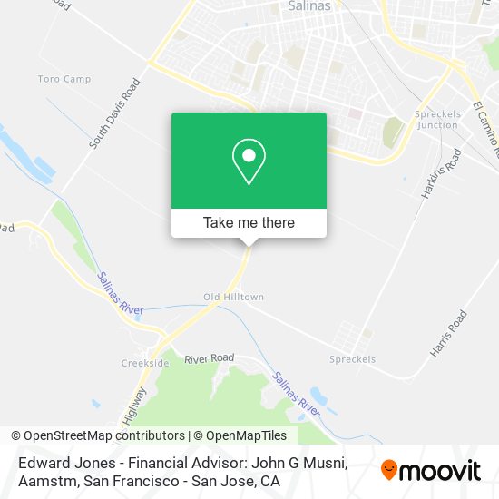 Edward Jones - Financial Advisor: John G Musni, Aamstm map