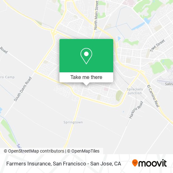 Mapa de Farmers Insurance