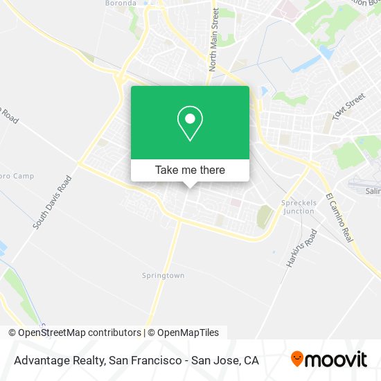 Advantage Realty map