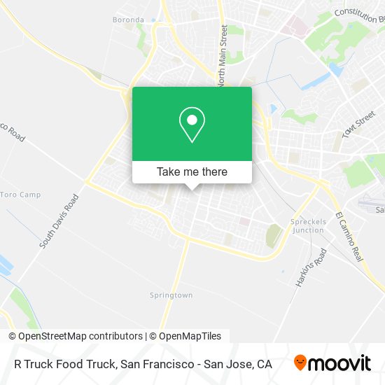 Mapa de R Truck Food Truck