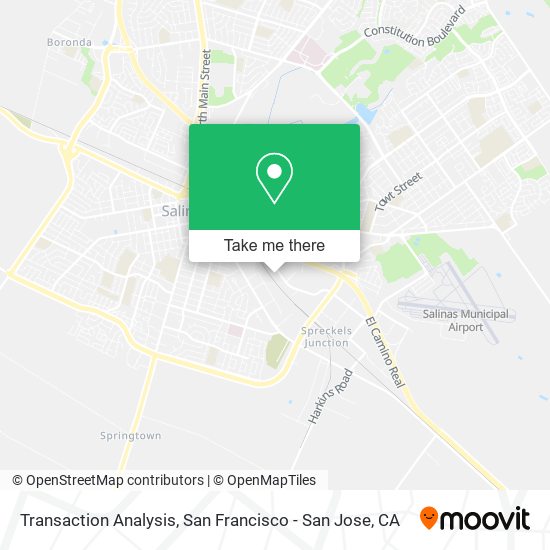 Transaction Analysis map
