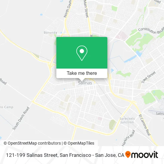 Mapa de 121-199 Salinas Street