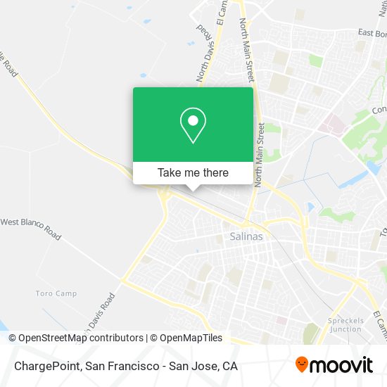 ChargePoint map