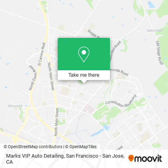 Marks VIP Auto Detailing map