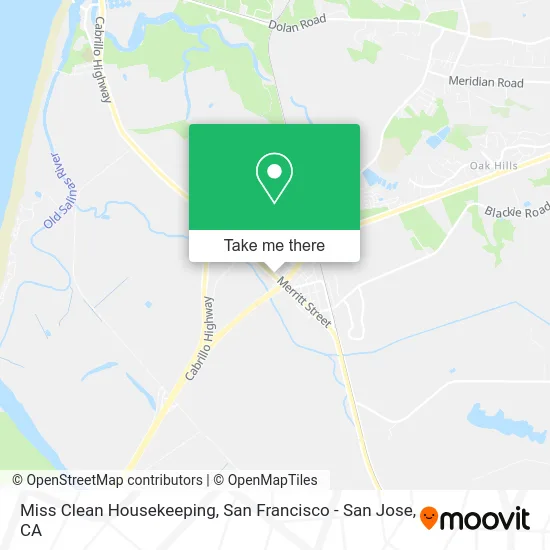 Miss Clean Housekeeping map