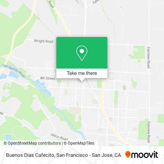 Buenos Dias Cafecito map