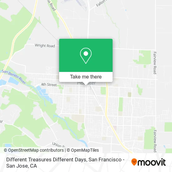 Mapa de Different Treasures Different Days