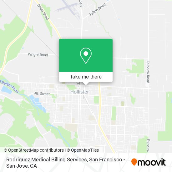 Mapa de Rodriguez Medical Billing Services