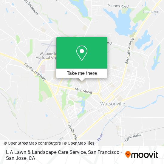 Mapa de L A Lawn & Landscape Care Service