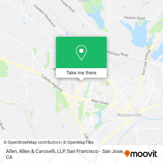 Allen, Allen & Caroselli, LLP map