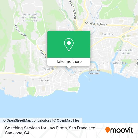 Coaching Services for Law Firms map