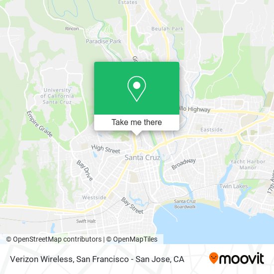 Verizon Wireless map