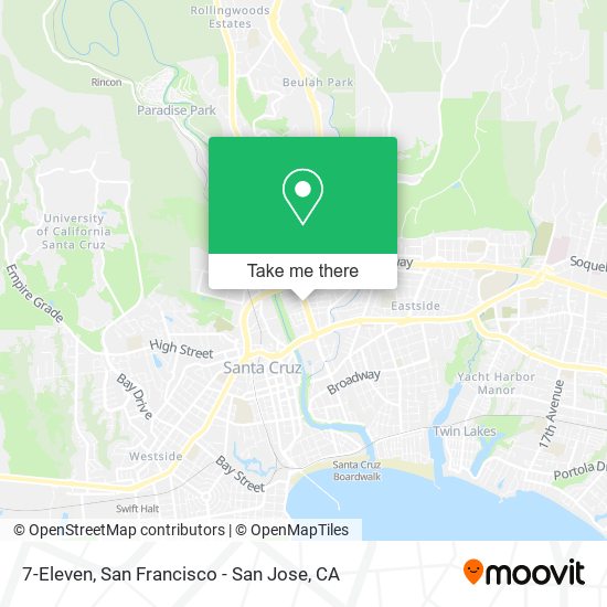 Mapa de 7-Eleven