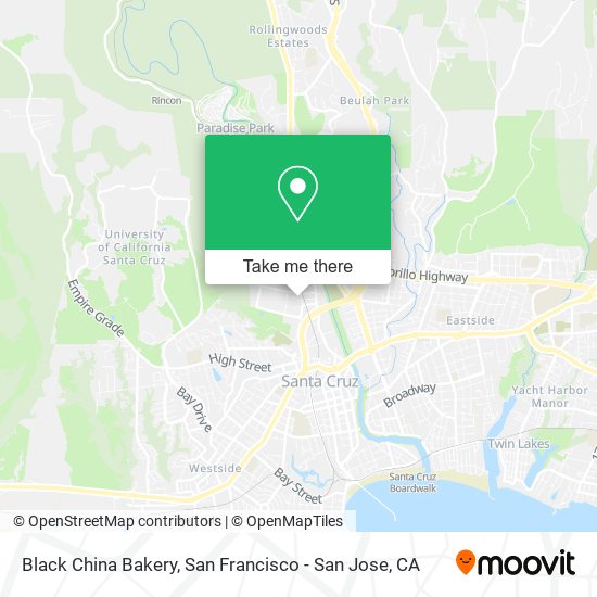 Mapa de Black China Bakery