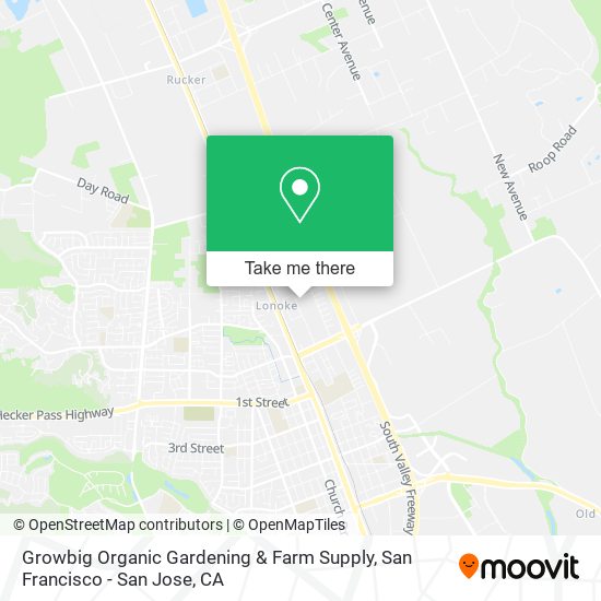 Growbig Organic Gardening & Farm Supply map