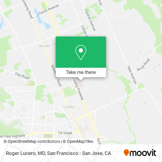 Mapa de Roger Lucero, MD